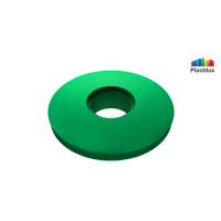 Прессшайба резиновая для поликарбоната зелёный D=30мм