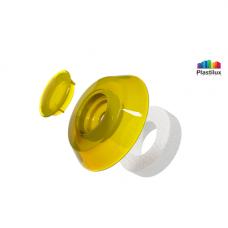 Термошайба для поликарбоната УП1000 жёлтый D=40мм Термошайба для поликарбоната УП1000 жёлтый D=40мм